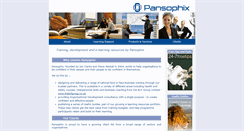 Desktop Screenshot of pansophix.com