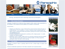 Tablet Screenshot of pansophix.com